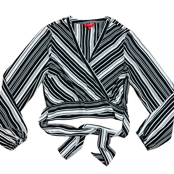 Guess Wrap-around Tie Front Top - Picture 10 of 13